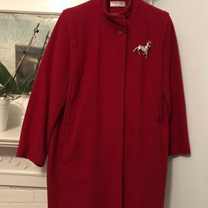 Coat wool 80%